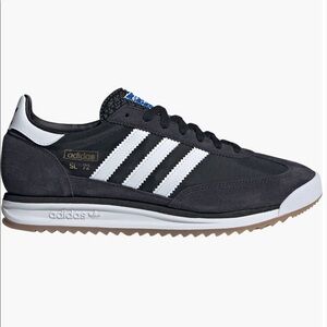 adidas Originals SL72 Retro Sport sneakers in black and white
